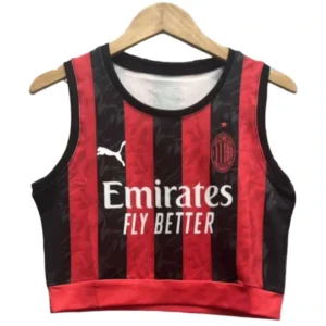 AC Milan Mujer Camiseta 2025 2026 Casa Roja - Camiseta Ac Milan Mujer | tiendasdefutboles