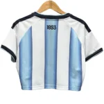 Casa Camiseta Sin Mangas Mujer Argentina 2026 Azul Blanco