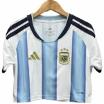 Casa Camiseta Sin Mangas Mujer Argentina 2026 Azul Blanco