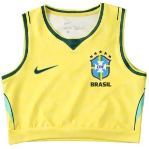 Brasil Mujer Camiseta 2026 Casa Amarilla - Camiseta Brasil Mujer | tiendasdefutboles