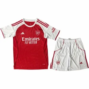 Arsenal Conjunto 2025 2026 Casa Rojo - Maglia Arsenal | tiendasdefutboles
