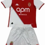 Casa Conjunto De Hombre AS Monaco 2024 2025 Rojo Blanco