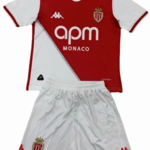 AS Monaco Conjunto 2024 2025 Casa Rojo - Maglia As Monaco | tiendasdefutboles