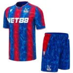 Casa Conjunto De Hombre Crystal Palace 2024 2025 Azul Rojo