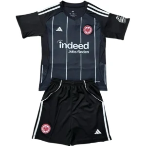 Eintracht Frankfurt Conjunto 2025 2026 Casa Negro - Eintracht Frankfurt Barata | tiendasdefutboles