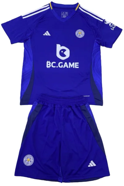 Casa Conjunto De Hombre Leicester City 2024 2025 Azul Leicester City Conjunto 2024 2025 Casa Azul - Maglia Leicester City | tiendasdefutboles