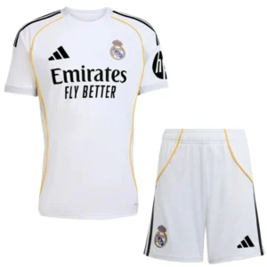 Real Madrid Conjunto 2025 2026 Casa Blanco - Maglia Real Madrid | tiendasdefutboles