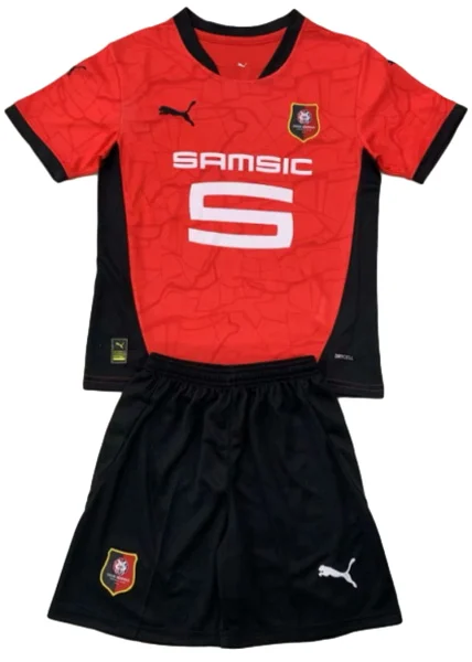 Casa Conjunto De Hombre Rennais 2024 2025 Rojo Stade Rennais Conjunto 2024 2025 Casa Rojo - Equipacion Stade Rennais | tiendasdefutboles