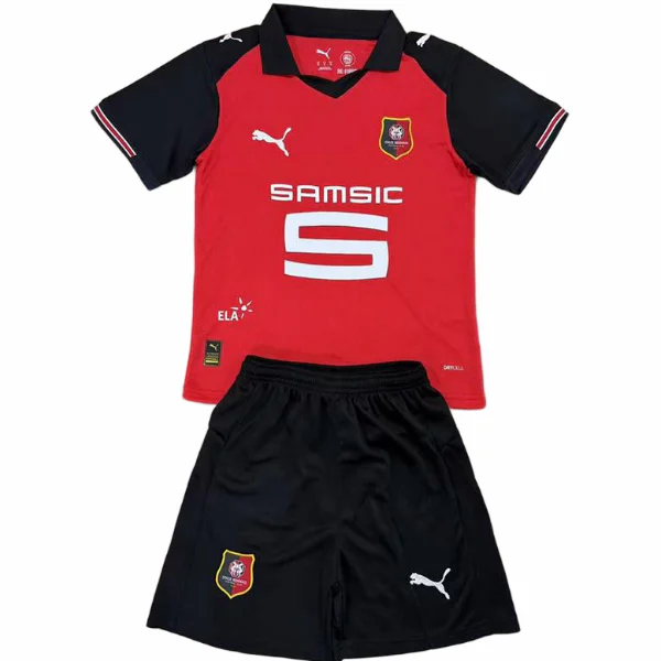 Casa Conjunto De Hombre Rennais 2025 2026 Rojo Stade Rennais Conjunto 2025 2026 Casa Rojo - Equipacion Stade Rennais | tiendasdefutboles