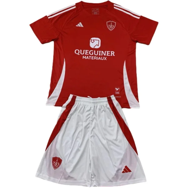 Casa Conjunto De Hombre Stade Brestois 2024 2025 Rojo Stade Brestois Conjunto 2024 2025 Casa Rojo - Stade Brestois Equipacion | tiendasdefutboles
