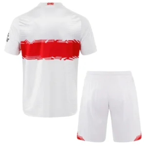 VfB Stuttgart Conjunto 2025 2026 Casa Blanco - Vfb Stuttgart Equipacion | tiendasdefutboles