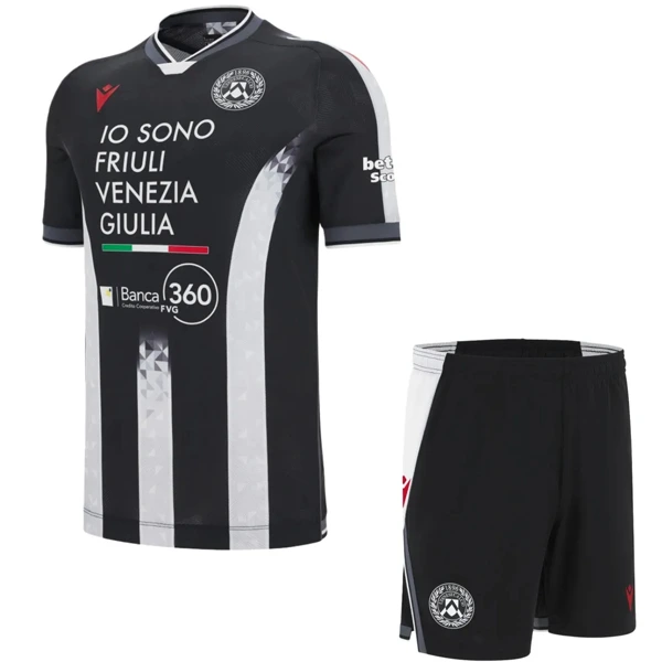 Casa Conjunto De Hombre Udinese 2025 2026 Negro Udinese Conjunto 2025 2026 Casa Negro - Maglia Udinese | tiendasdefutboles