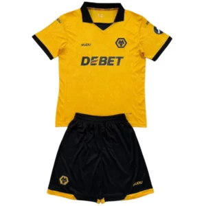 Wolves FC Conjunto 2025 2026 Casa Amarillo - Wolves Fc Equipacion | tiendasdefutboles