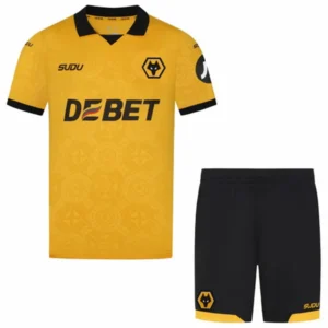 Wolves FC Conjunto 2025 2026 Casa Amarillo - Wolves Fc Equipacion | tiendasdefutboles