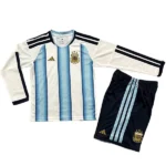 Casa Conjunto De Manga Larga Niños Argentina 2026 Azul Blanco