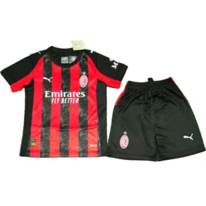 AC Milan Niños Conjunto 2025 2026 Casa Rojo - Tuta AC Milan Niños | tiendasdefutboles