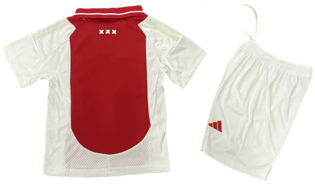 Casa Conjunto De Niños Ajax 2024 2025 Rojo Ajax Niños Conjunto 2024 2025 Casa Rojo - Tuta Ajax Niños | tiendasdefutboles