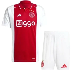 Ajax Niños Conjunto 2024 2025 Casa Rojo - Tuta Ajax Niños | tiendasdefutboles