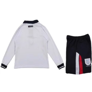 Inglaterra Niños Conjunto Casa Blanco - Conjuntos Argentina Retro | tiendasdefutboles
