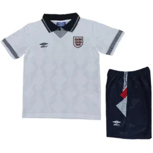 Inglaterra Niños Conjunto Casa Blanco - Conjuntos Argentina Retro | tiendasdefutboles