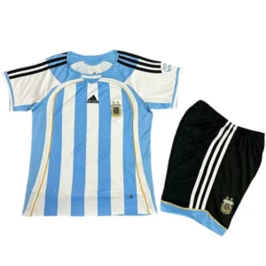 Argentina Niños Conjunto 2006 Casa Blanco - Argentina Niños Barata | tiendasdefutboles