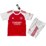 Casa Conjunto De Niños Arsenal 2025 2026 Rojo Blanco
