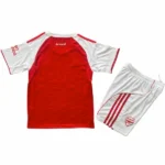 Casa Conjunto De Niños Arsenal 2025 2026 Rojo Blanco