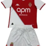 Casa Conjunto De Hombre AS Monaco 2024 2025 Rojo Blanco