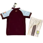 Casa Conjunto De Niños Aston Villa 2025 2026 Rojo