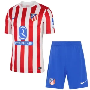 Atlético Madrid Niños Conjunto 2025 2026 Casa Rojo - Equipacion Atletico Madrid Niños | tiendasdefutboles