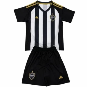 Atlético Mineiro Niños Conjunto 2025 2026 Casa Negro - Tuta Atlético Mineiro Niños | tiendasdefutboles