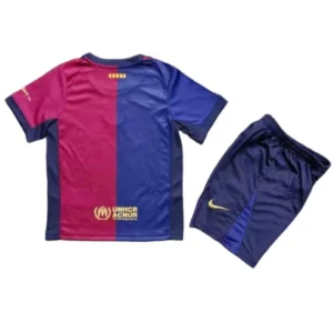 FC Barcelona Niños Conjunto 2024 2025 Casa Rojo - Equipacion Fc Barcelona Niños | tiendasdefutboles