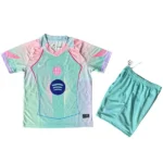 FC Barcelona Niños Conjunto 2024 2025 Casa Verde - Equipacion Fc Barcelona Niños | tiendasdefutboles