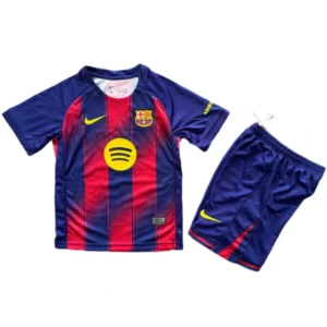 FC Barcelona Niños Conjunto 2025 2026 Casa Azul - Equipacion Fc Barcelona Niños | tiendasdefutboles