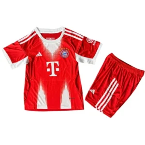 Bayern Múnich Niños Conjunto 2025 2026 Casa Rojo - Tuta Bayern Múnich Niños | tiendasdefutboles