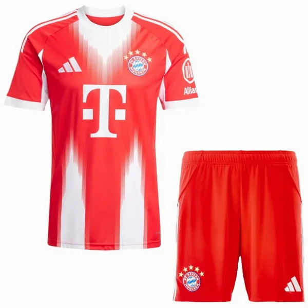 Casa Conjunto De Niños Bayern Múnich 2025 2026 Rojo Bayern Múnich Niños Conjunto 2025 2026 Casa Rojo - Tuta Bayern Múnich Niños | tiendasdefutboles