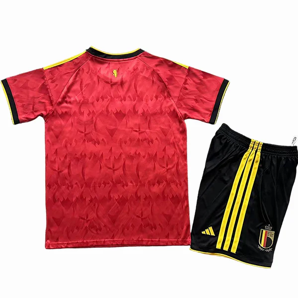 Casa Conjunto De Niños Bélgica 2026 Rojo Bélgica Niños Conjunto 2026 Casa Rojo - Tuta Bélgica Niños | tiendasdefutboles