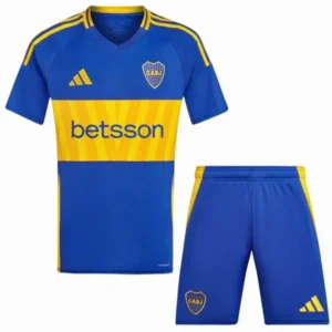Boca Juniors Niños Conjunto 2024 2025 Casa Azul - Tuta Boca Juniors Niños | tiendasdefutboles