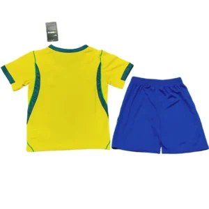 Brasil Niños Conjunto 2026 Casa Amarillo - Equipacion Brasil Niños | tiendasdefutboles