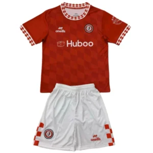 Bristol City Niños Conjunto 2024 2025 Casa Rojo - Tuta Bristol City Niños | tiendasdefutboles