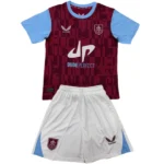 Casa Conjunto De Niños Burnley 2024 2025 Rojo