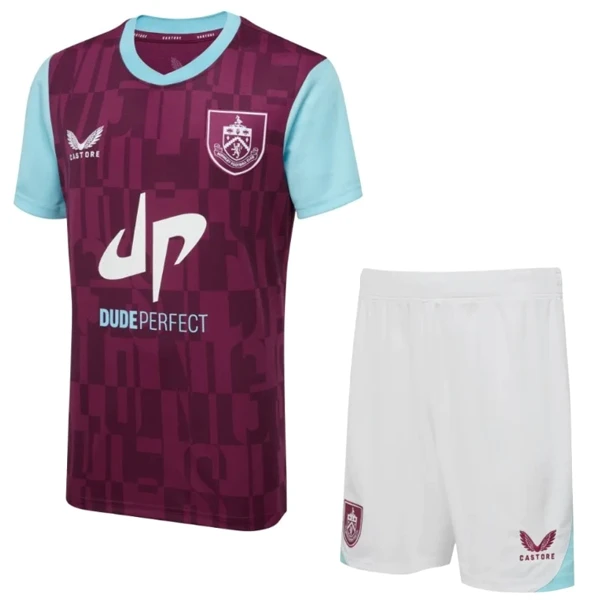 Casa Conjunto De Niños Burnley 2024 2025 Rojo Burnley FC Niños Conjunto 2024 2025 Casa Rojo - Tuta Burnley FC Niños | tiendasdefutboles