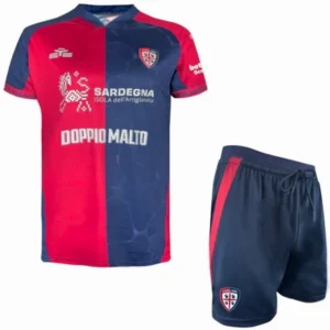 Cagliari Calcio Niños Conjunto 2025 2026 Casa Rojo - Cagliari Calcio Niños Barata | tiendasdefutboles
