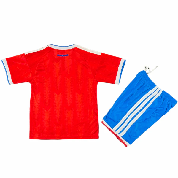 Casa Conjunto De Niños Chile 2026 Rojo Chile Niños Conjunto 2026 Casa Rojo - Lollapalooza Chile 2026 Niños Pagan | tiendasdefutboles