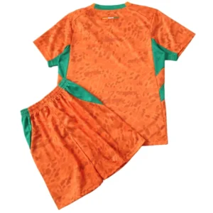 Costa De Marfil Niños Conjunto 2026 Casa Naranja - Costa De Marfil Niños Barata | tiendasdefutboles