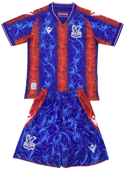 Casa Conjunto De Niños Crystal Palace 2024 2025 Rojo I Azul Crystal Palace Niños Conjunto 2024 2025 Casa Rojo - Tuta Crystal Palace Niños | tiendasdefutboles