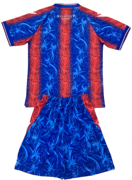 Casa Conjunto De Niños Crystal Palace 2024 2025 Rojo I Azul Crystal Palace Niños Conjunto 2024 2025 Casa Rojo - Tuta Crystal Palace Niños | tiendasdefutboles