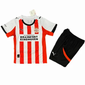 PSV Eindhoven Niños Conjunto 2025 2026 Casa Rojo - PSV Eindhoven Niños Barata | tiendasdefutboles
