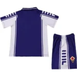 Casa Conjunto De Niños Fiorentina Retro 1999 2000 Purpura