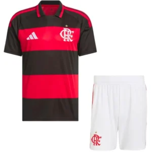Flamengo Niños Conjunto 2026 2027 Casa Rojo - Flamengo Niños Barata | tiendasdefutboles